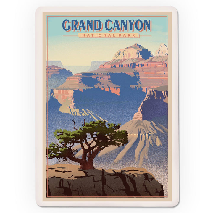 Playing Cards, Grand Canyon National Park, Lithograph, 52 Card Deck with Jokers in Box, Unique Art Cards Lantern Press 