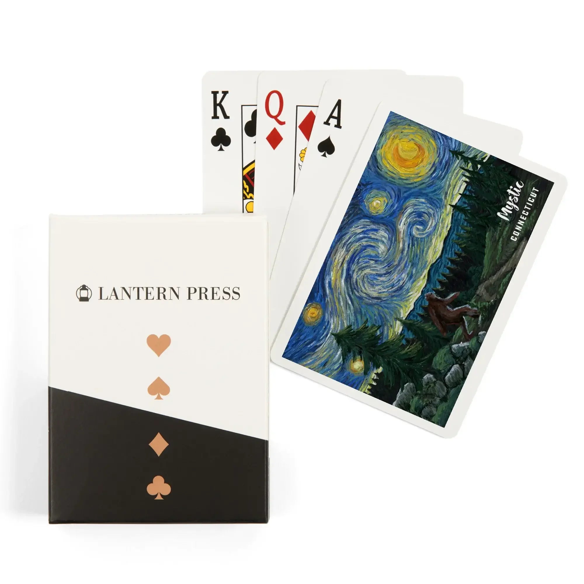 その他 Google Playing Cards Playing Cards, Mystic, Connecticut, Starry Night, Bigfoot, Poker