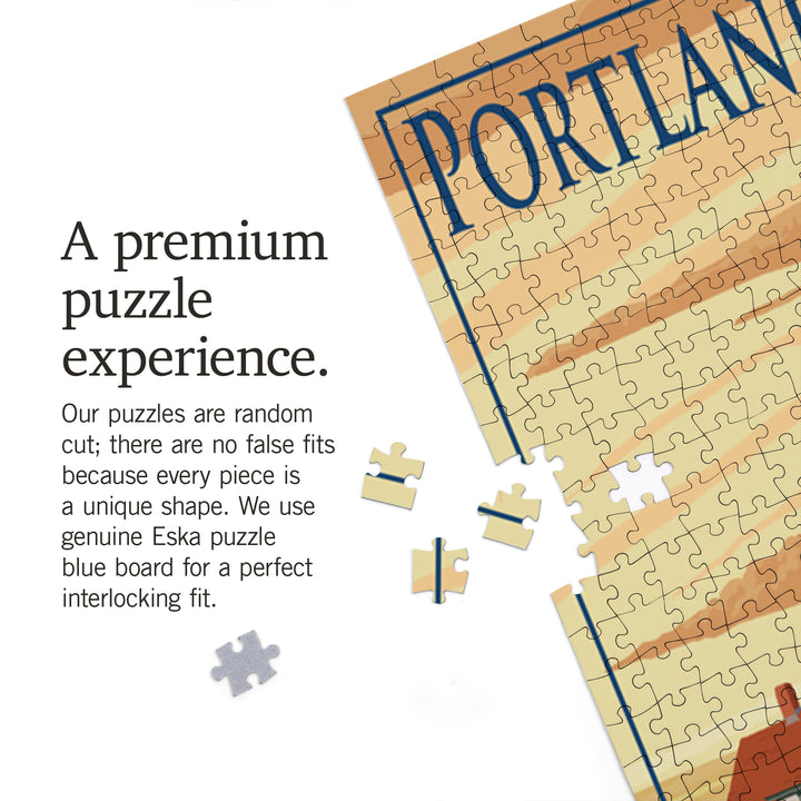 Portland, Maine, Portland Head Light, Jigsaw Puzzle Puzzle Lantern Press 