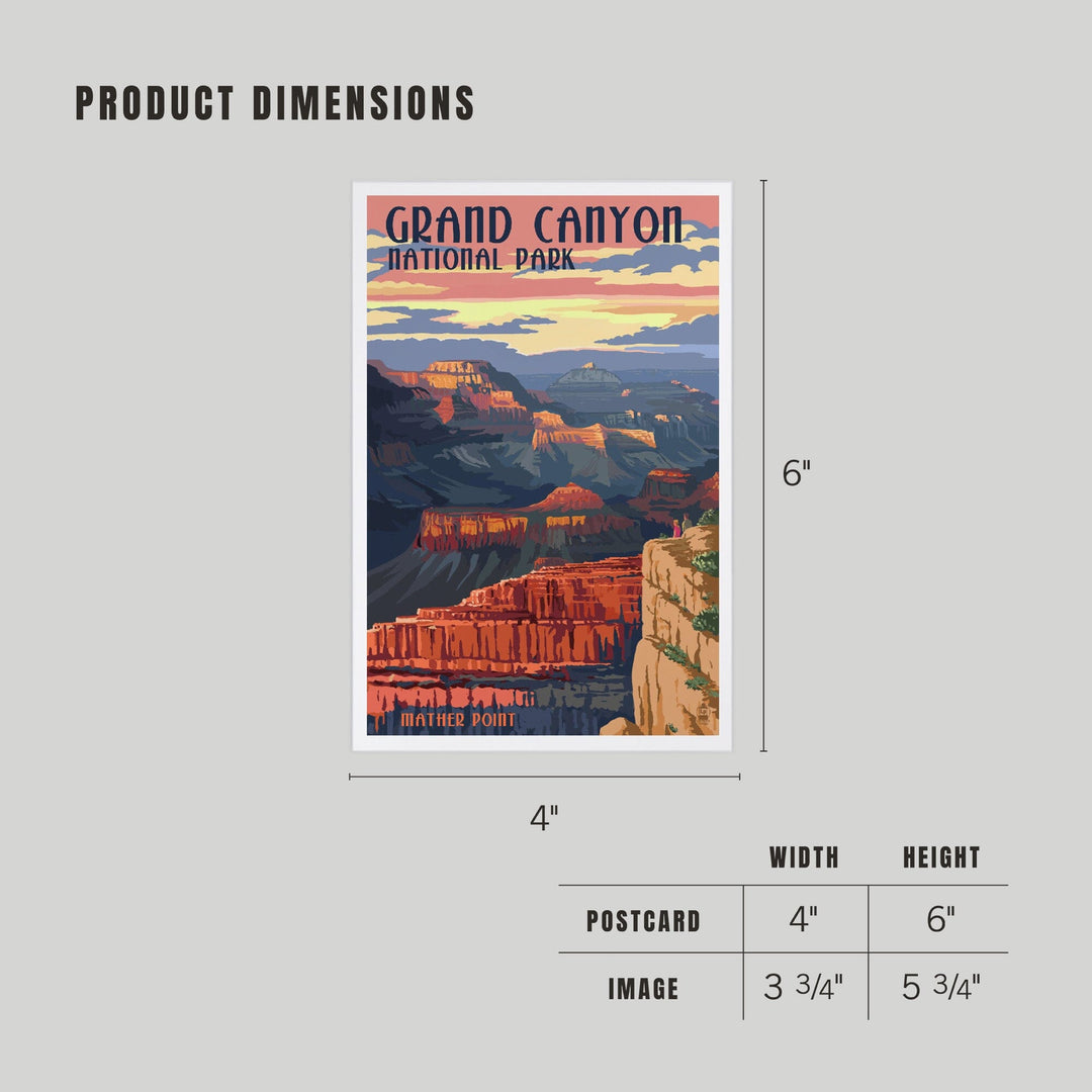 Postcards, National Park Set Bryce Canyon, Theodore Roosevelt, Kenai Fjords, 62 Different Original Illustrated 4x6 Postcards, Lantern Press postcard packs Lantern Press 