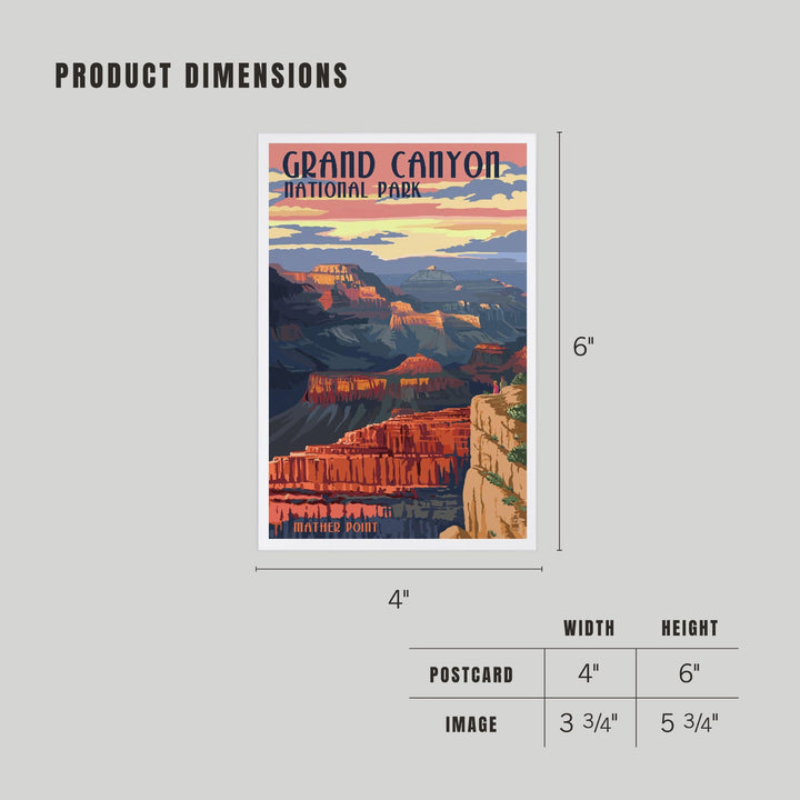Postcards, National Park Set Bryce Canyon, Theodore Roosevelt, Kenai Fjords, 62 Different Original Illustrated 4x6 Postcards, Lantern Press postcard packs Lantern Press 