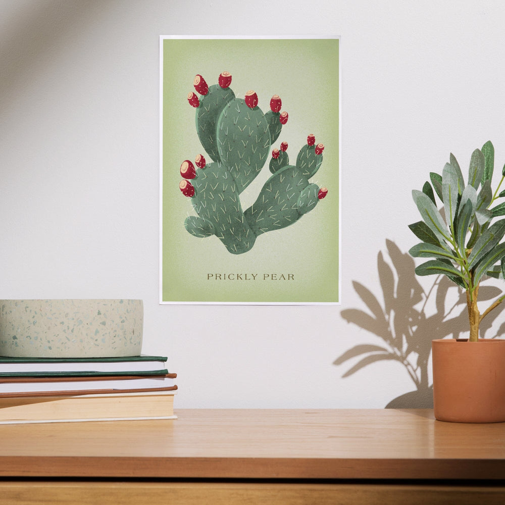 Prickly Pear, Vintage Flora, Art & Giclee Prints Art Lantern Press 