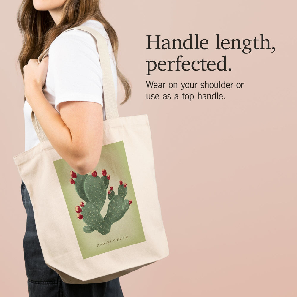 Prickly Pear, Vintage Flora, Tote Bag Totes Lantern Press 