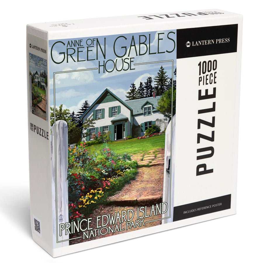 Prince Edward Island, Green Gables House and Gardens, Jigsaw Puzzle Puzzle Lantern Press 