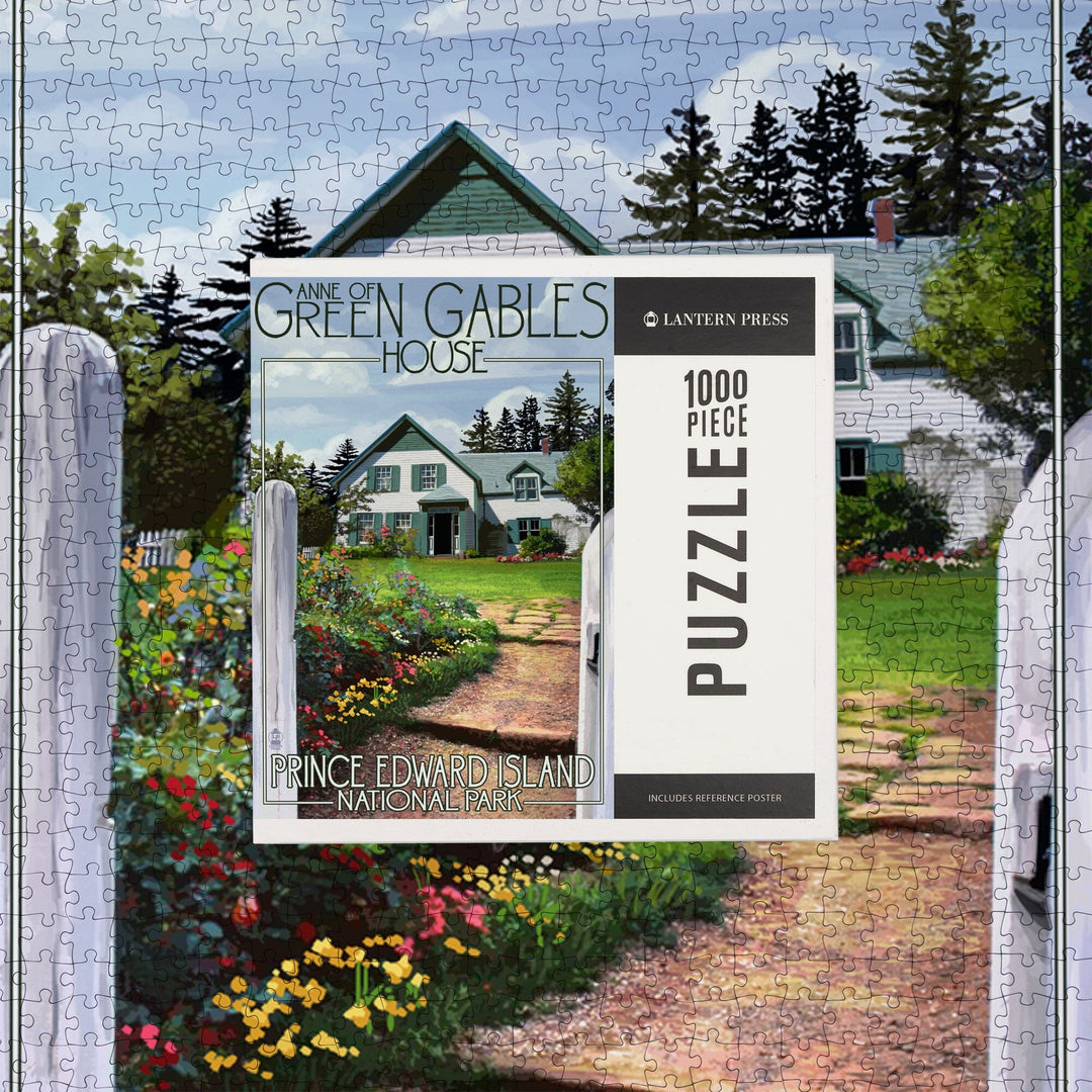 Prince Edward Island, Green Gables House and Gardens, Jigsaw Puzzle Puzzle Lantern Press 