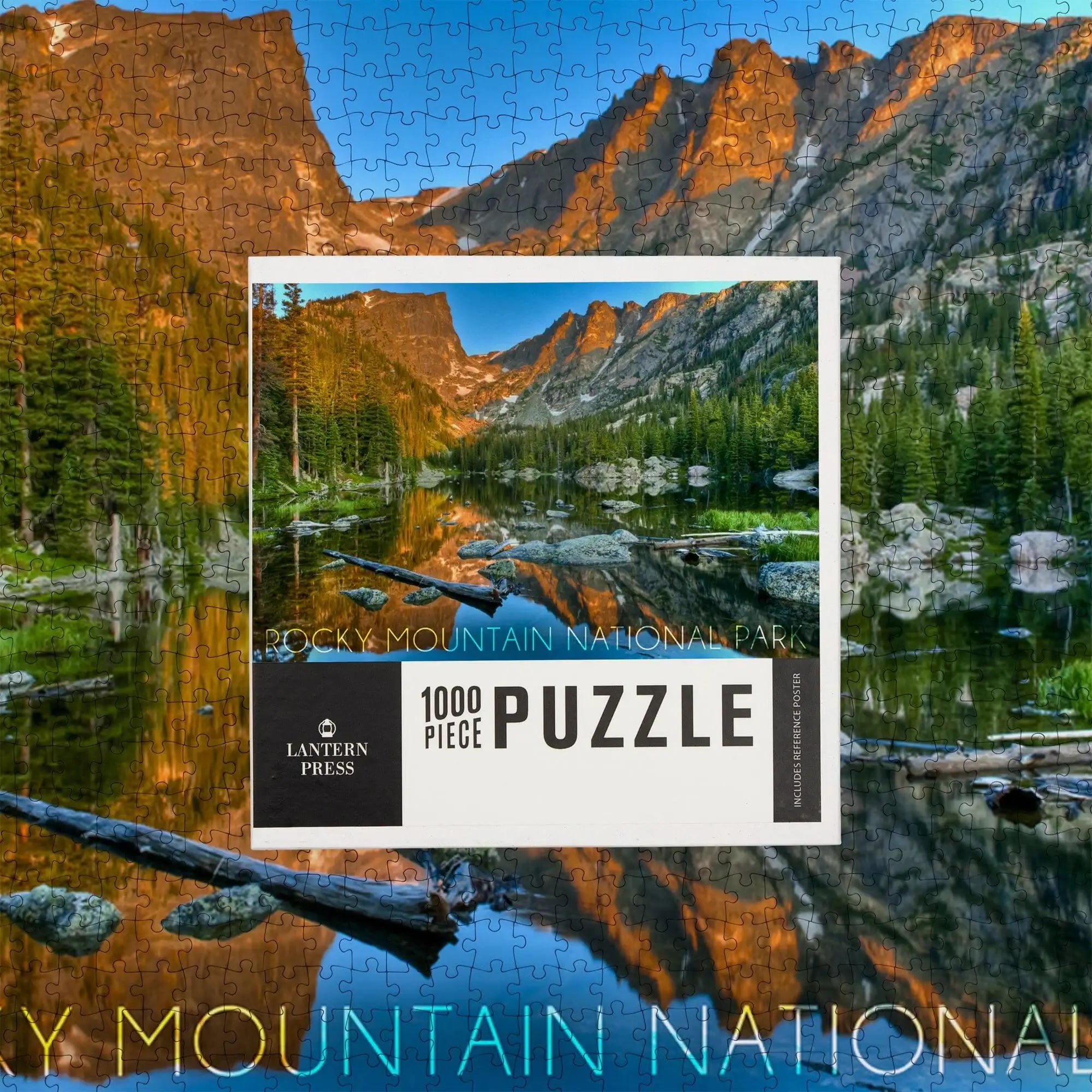 Rocky Mountain National Park, Colorado, Dream Lake Day, 1000 piece