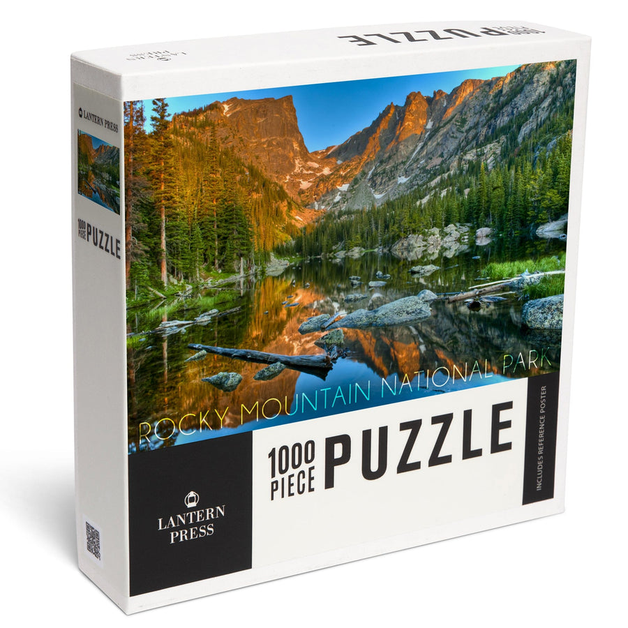 Rocky Mountain National Park, Colorado, Dream Lake Day, Jigsaw Puzzle Puzzle Lantern Press 