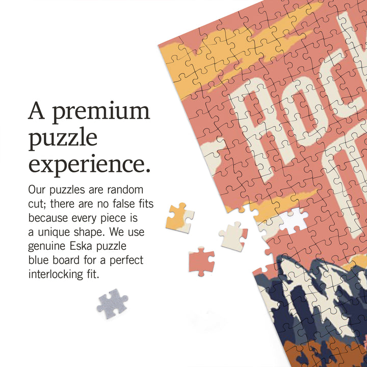 Rocky Mountain National Park, Colorado, Explorer Series, Jigsaw Puzzle Puzzle Lantern Press 