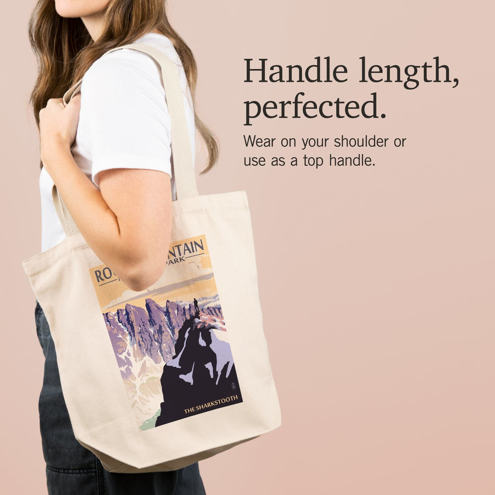 Rocky Mountain National Park, Montana, The Sharkstooth, Tote Bag Totes Lantern Press 
