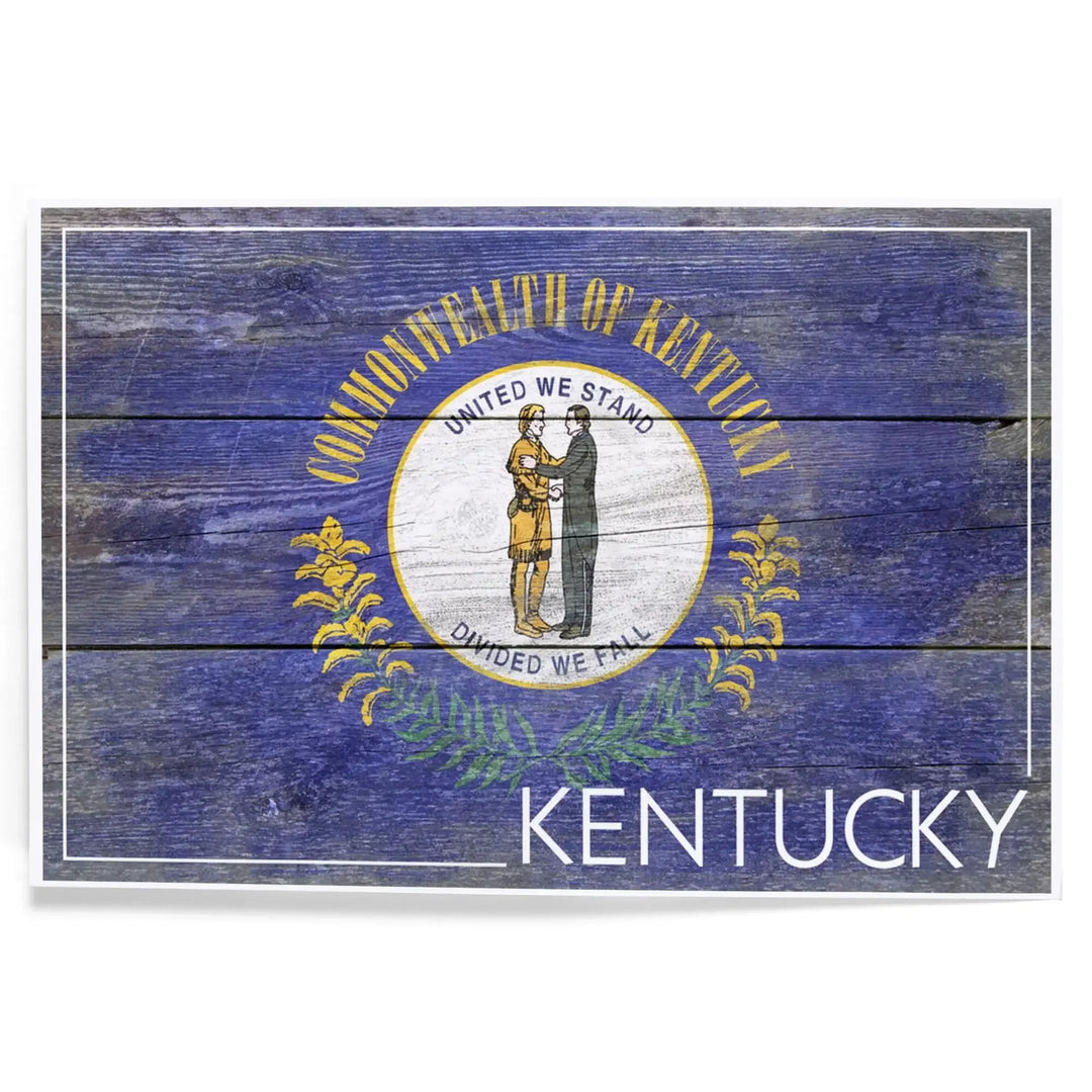 Ky State Sign Kentucky Flag Kentucky Flag Redesign