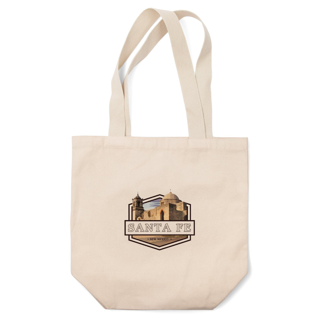 Santa Fe, New Mexico,, Tote Bag Totes Lantern Press 