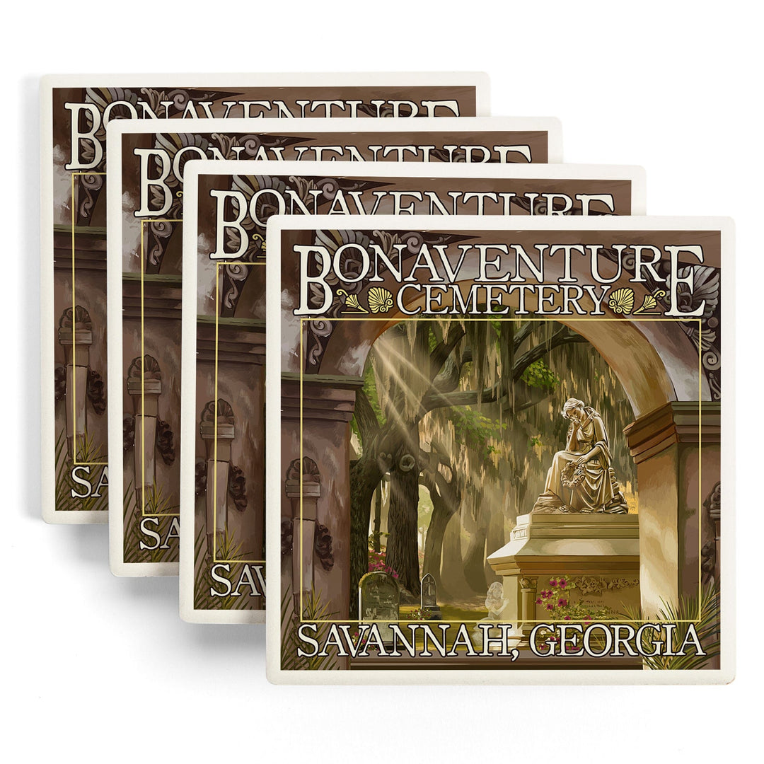 Savannah, Georgia, Bonaventure Cemetery, Coasters Coasters Lantern Press 