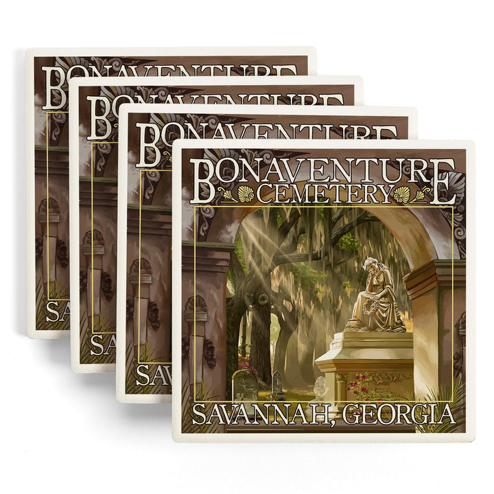 Savannah, Georgia, Bonaventure Cemetery, Coasters Coasters Lantern Press 