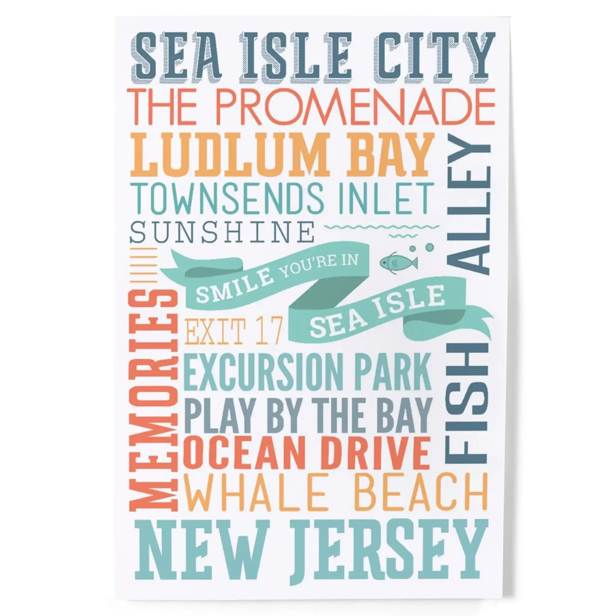 Sea Isle City, New Jersey, Townsend Inlet, Smile You're in Sea
