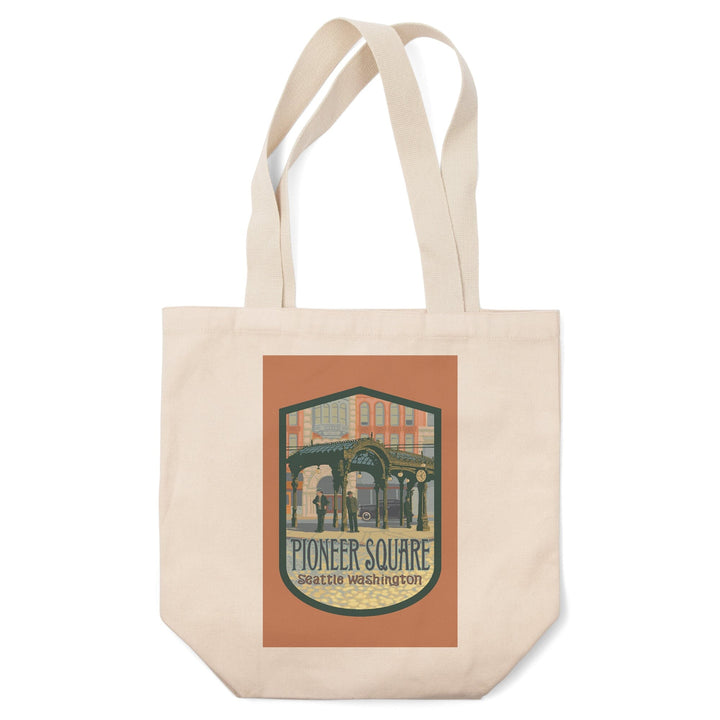 Seattle, Washington, Pioneer Square Pergola,, Tote Bag Totes Lantern Press 
