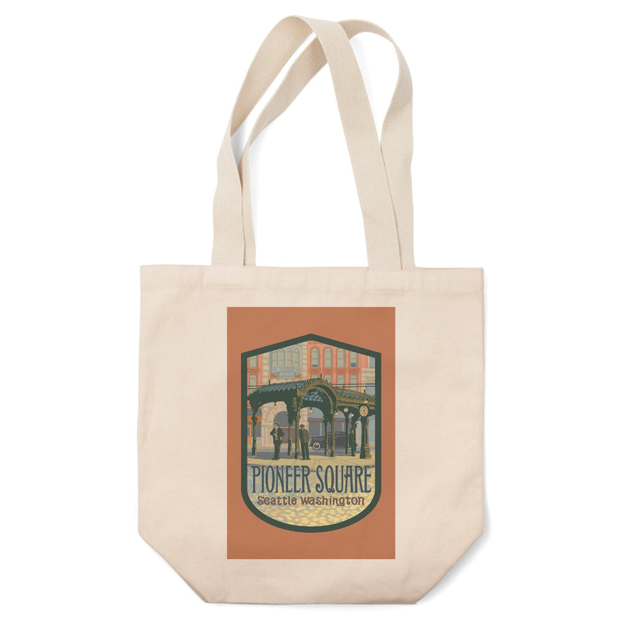 Seattle, Washington, Pioneer Square Pergola,, Tote Bag Totes Lantern Press 
