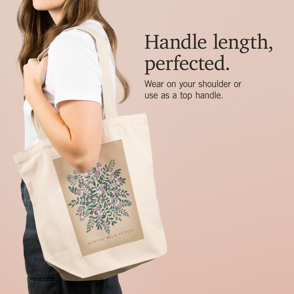 Sentry Milk-Vetch, Vintage Flora, Tote Bag Totes Lantern Press 
