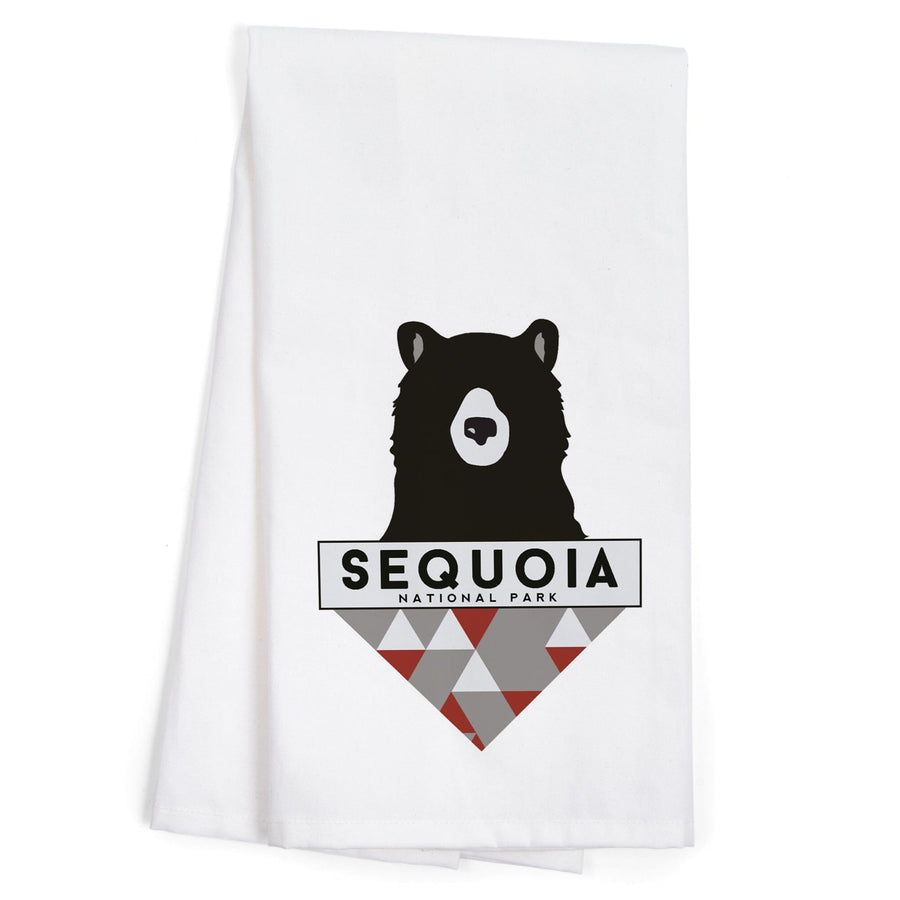 Sequoia National Park, Bear and Triangles, Contour, Jigsaw Puzzle Kitchen Lantern Press 