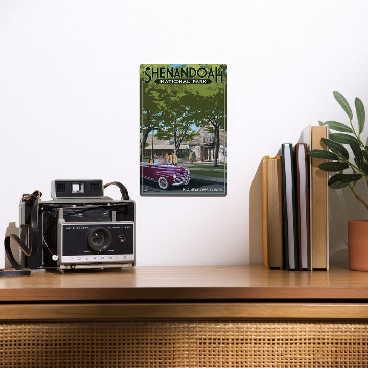 Shenandoah National Park, Virginia, Big Meadows Lodge, Metal Signs Metal Lantern Press 