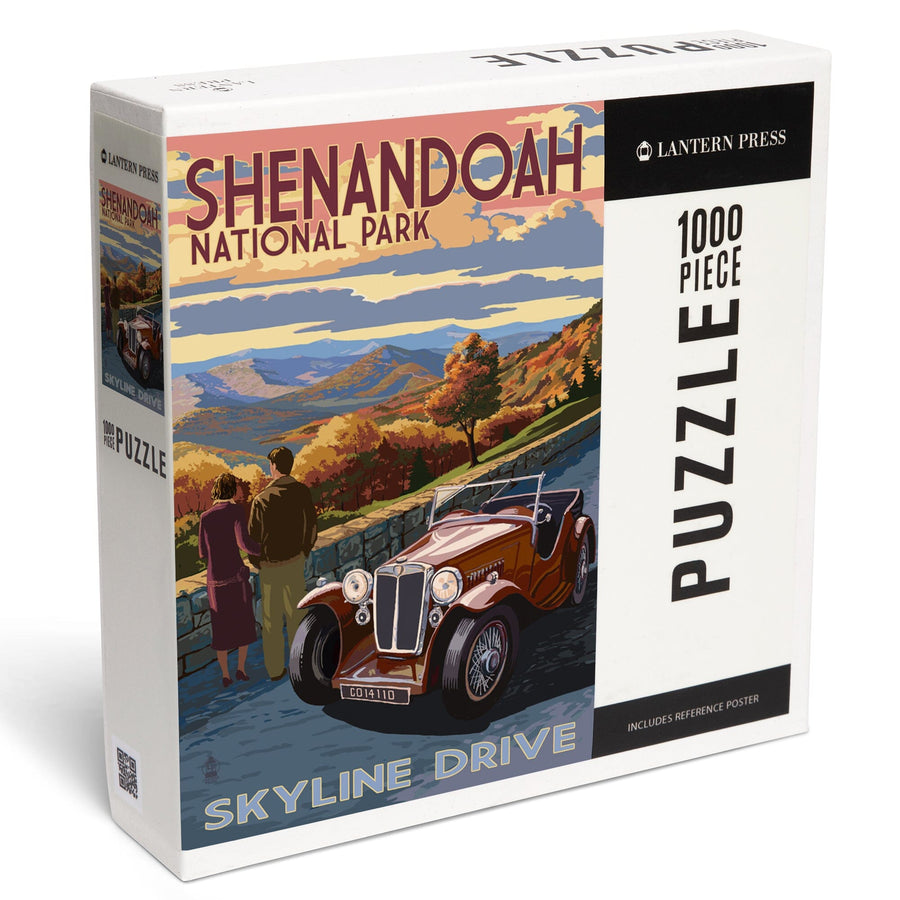 Shenandoah National Park, Virginia, Skyline Drive, Jigsaw Puzzle Puzzle Lantern Press 
