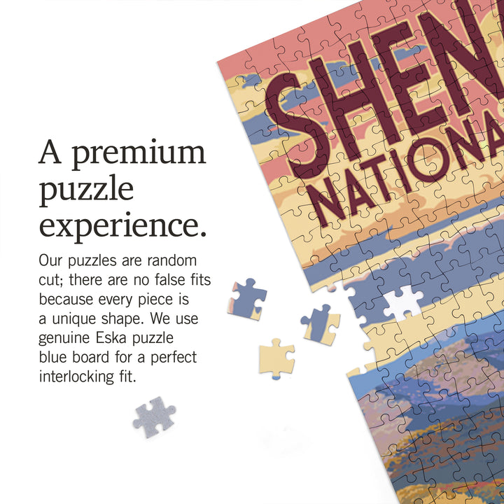 Shenandoah National Park, Virginia, Skyline Drive, Jigsaw Puzzle Puzzle Lantern Press 
