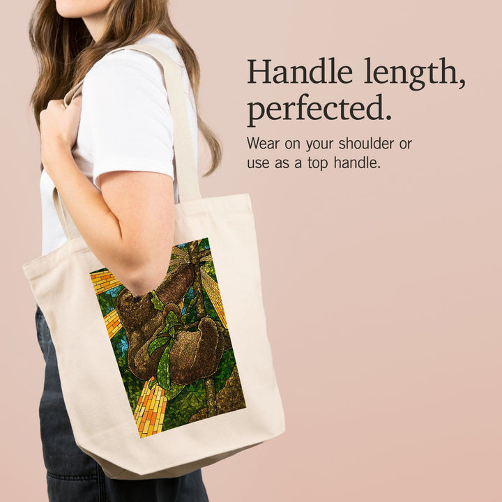 Sloth, Mosaic, Tote Bag Totes Lantern Press 