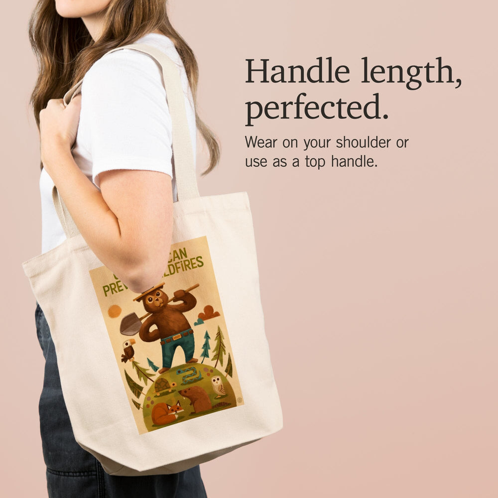 Smokey Bear and Friends, Officially Licensed, Tote Bag Totes Lantern Press 