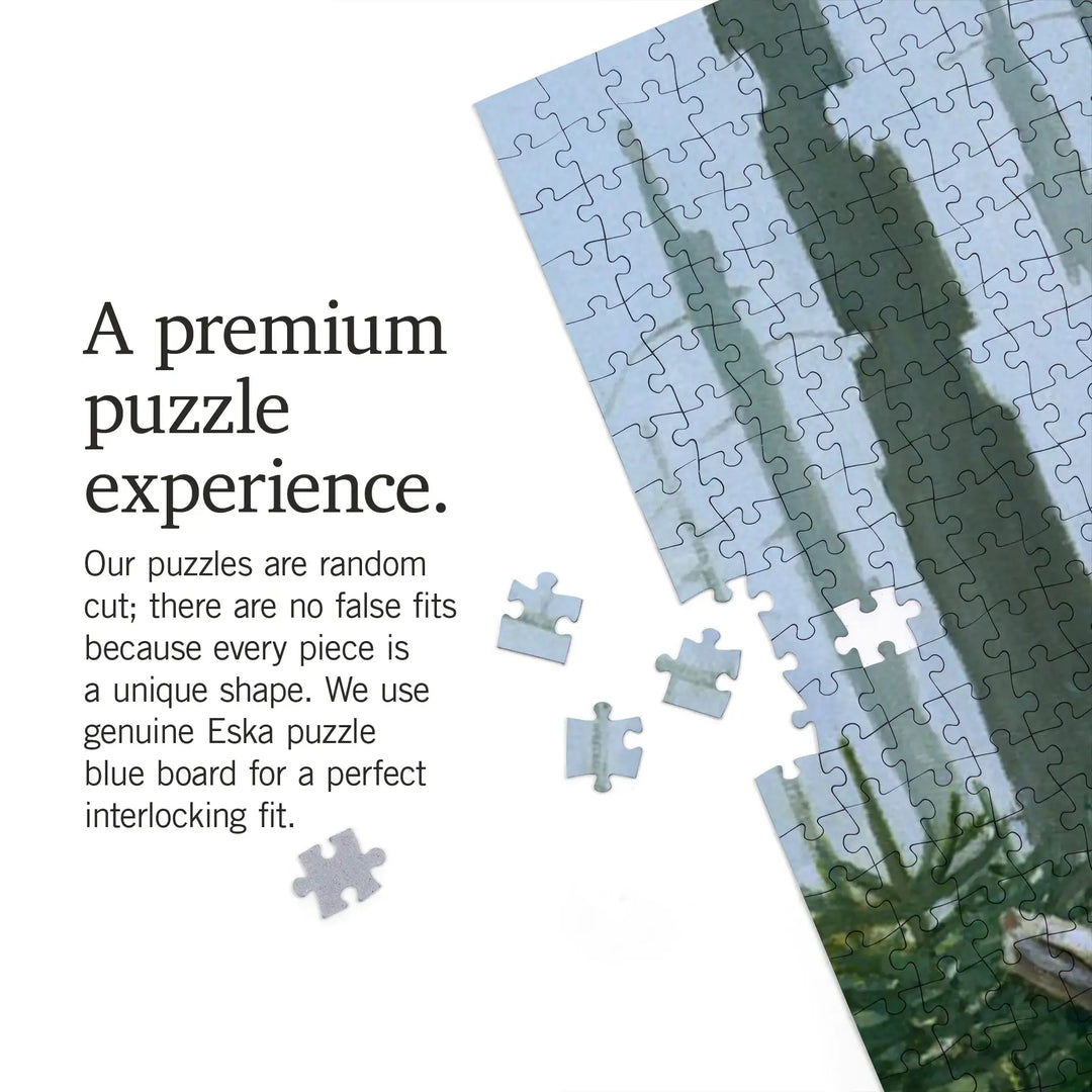 Smokey Bear, Forest Fire Equation, Officially Licensed Vintage Poster, Jigsaw Puzzle Puzzle Lantern Press 