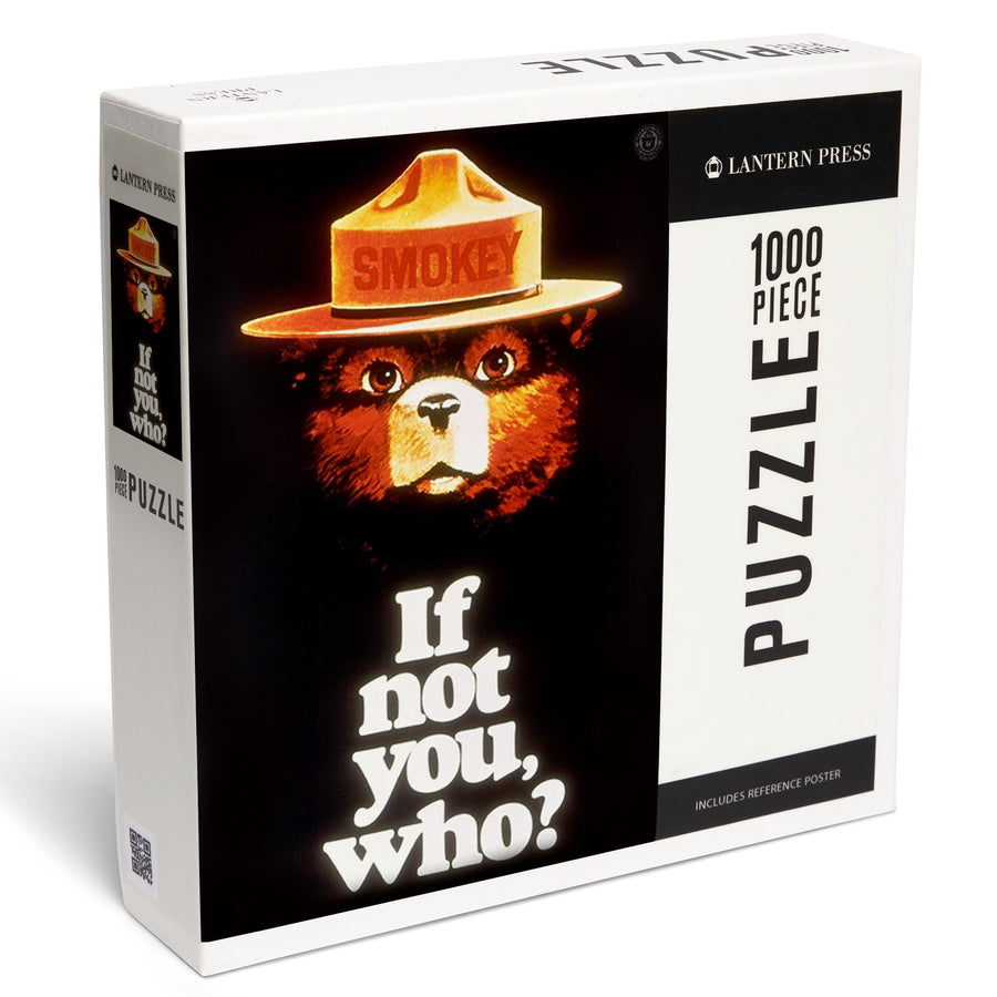 Smokey Bear, If Not You, Who, Officially Licensed Vintage Poster, Jigsaw Puzzle Puzzle Lantern Press 