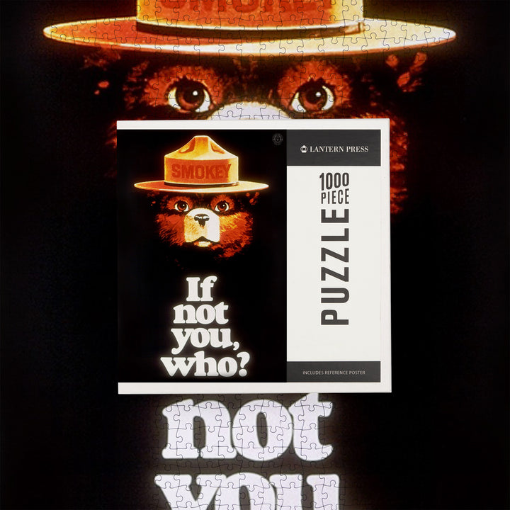 Smokey Bear, If Not You, Who, Officially Licensed Vintage Poster, Jigsaw Puzzle Puzzle Lantern Press 
