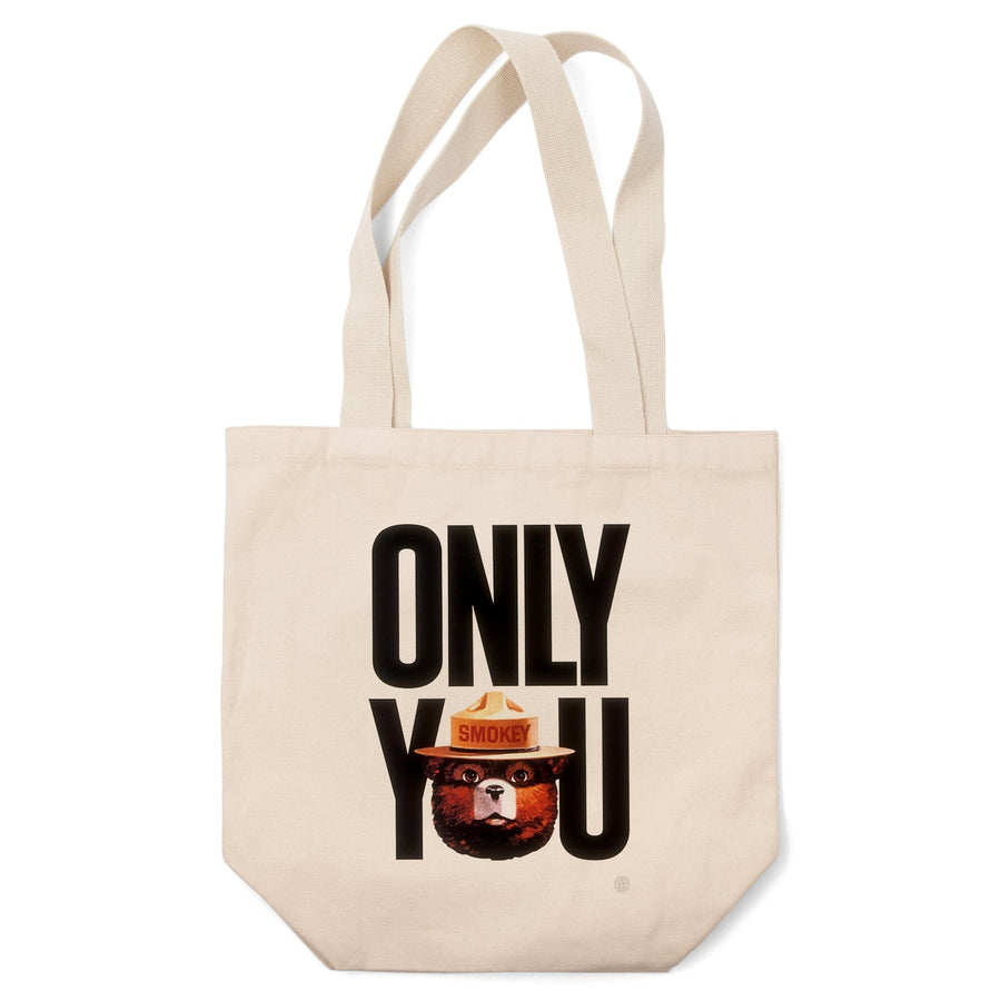 Smokey Bear, Only You Typography, Officially Licensed Vintage Poster, Tote Bag Totes Lantern Press 