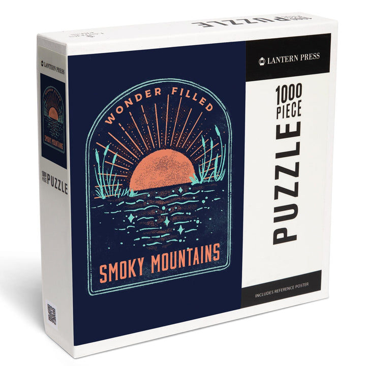 Smoky Mountains, Lake Life Series, Wonder Filled, Jigsaw Puzzle Puzzle Lantern Press 