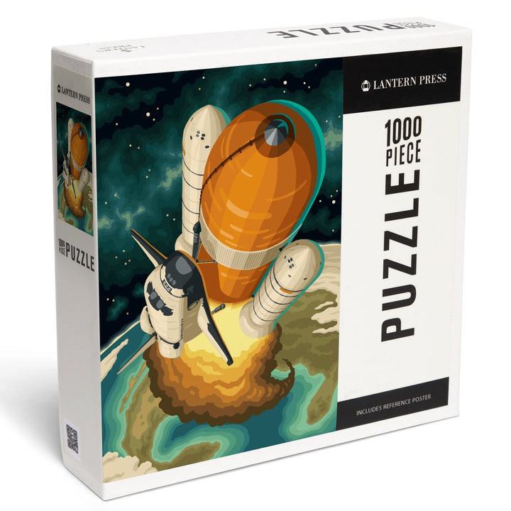 Space Shuttle Entering Orbit, Jigsaw Puzzle Puzzle Lantern Press 