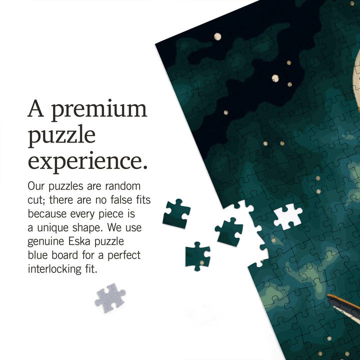 Space Shuttle Entering Orbit, Jigsaw Puzzle Puzzle Lantern Press 