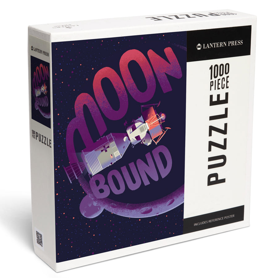 Spacethusiasm Collection, Apollo, Moon Bound, Jigsaw Puzzle Puzzle Lantern Press 