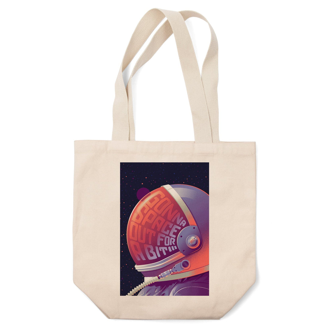 Spacethusiasm Collection, Astronaut, Gonna Space Out For A Bit, Tote Bag Totes Lantern Press 