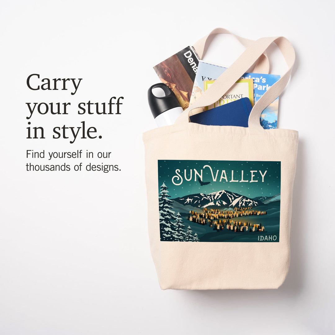 Mountains and Valleys {Tote Bag}