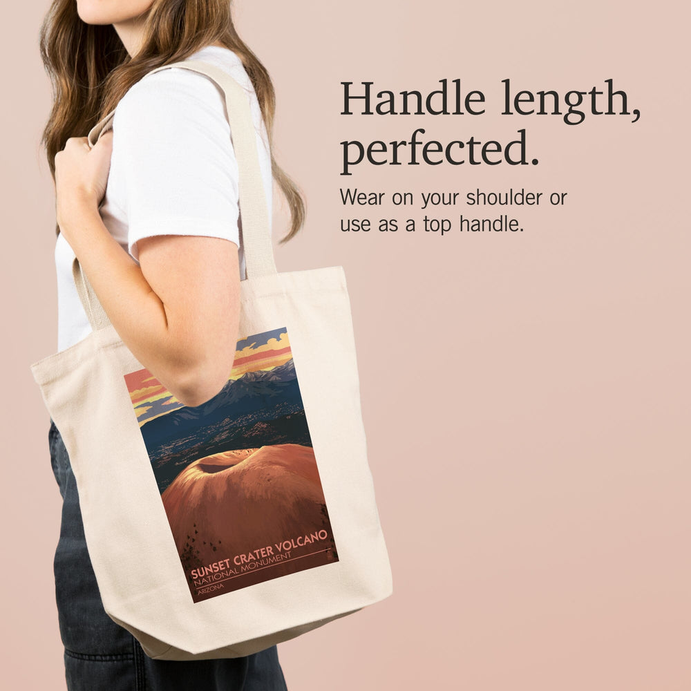 Sunset Crater Volcano National Monument, Arizona, Tote Bag Totes Lantern Press 