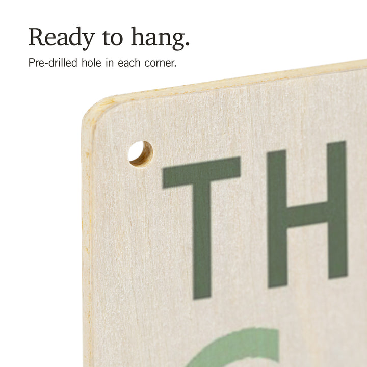 Sylva, North Carolina, The Mountains are Calling, Pine Trees, Wood Signs and Postcards Wood Lantern Press 