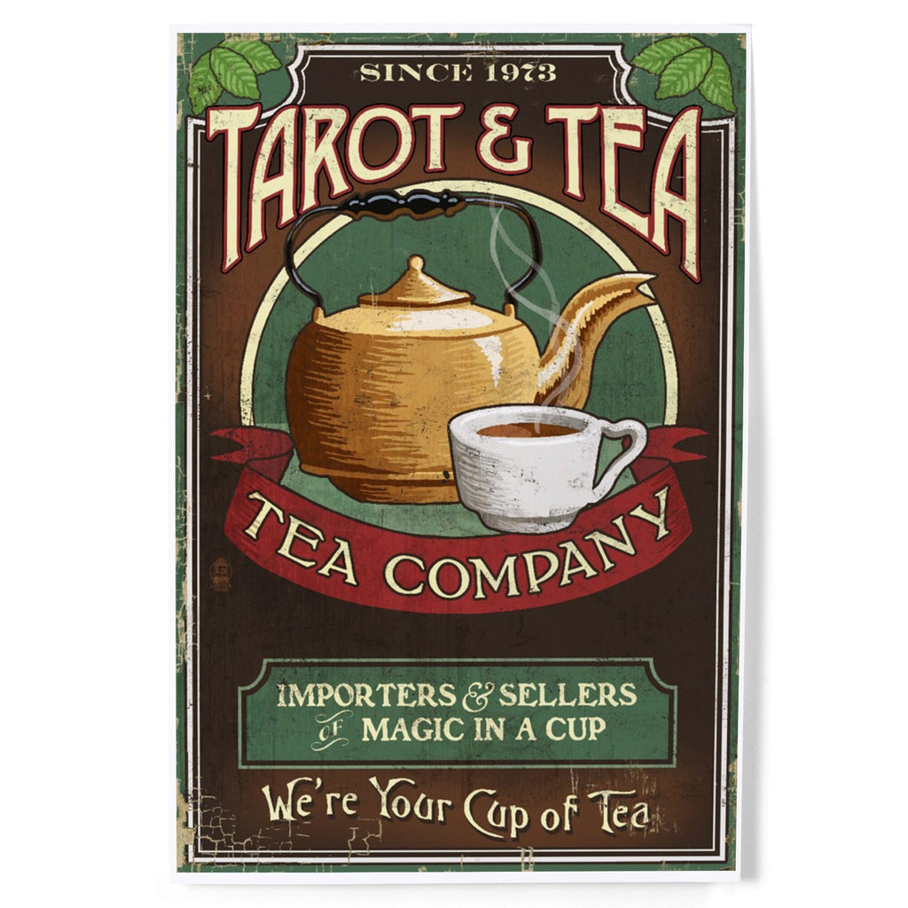 アンティーク　ポスター　Tea Coffee アンティーク ポスター Tea Coffee アンティーク ポスター Tea