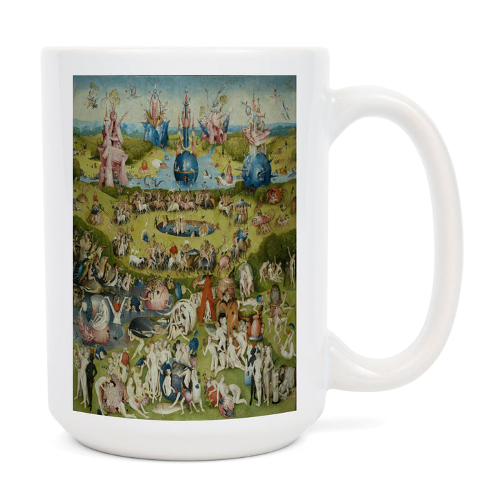 The Garden of Earthly Delights, (Artist: Hieronymus Bosch c. 1480), Masterpiece Classic, Ceramic Mug Mugs Lantern Press 