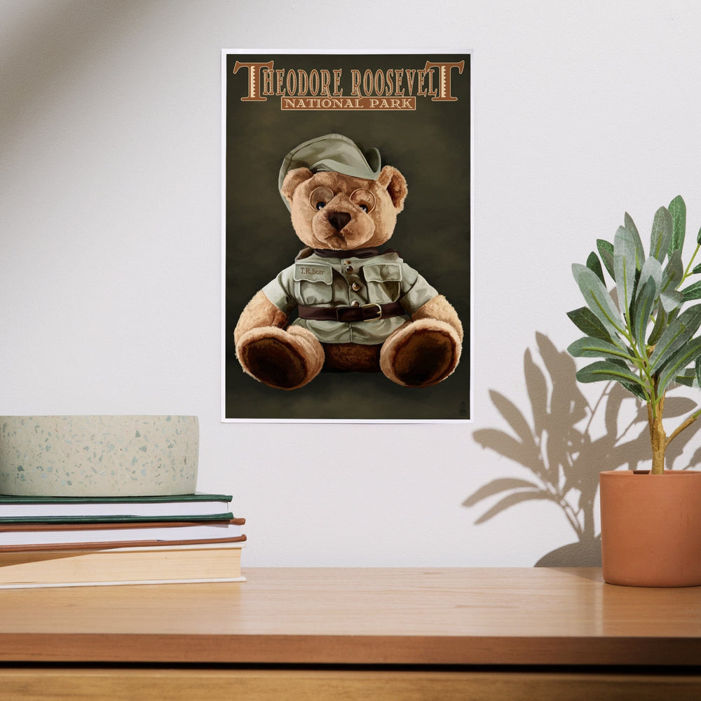 Theodore Roosevelt National Park, Teddy Bear, Art & Giclee Prints Art Lantern Press 