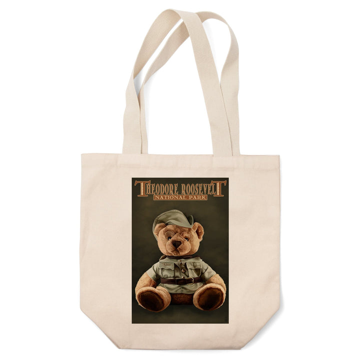 Theodore Roosevelt National Park, Teddy Bear, Lantern Press Artwork, Tote Bag Totes Lantern Press 