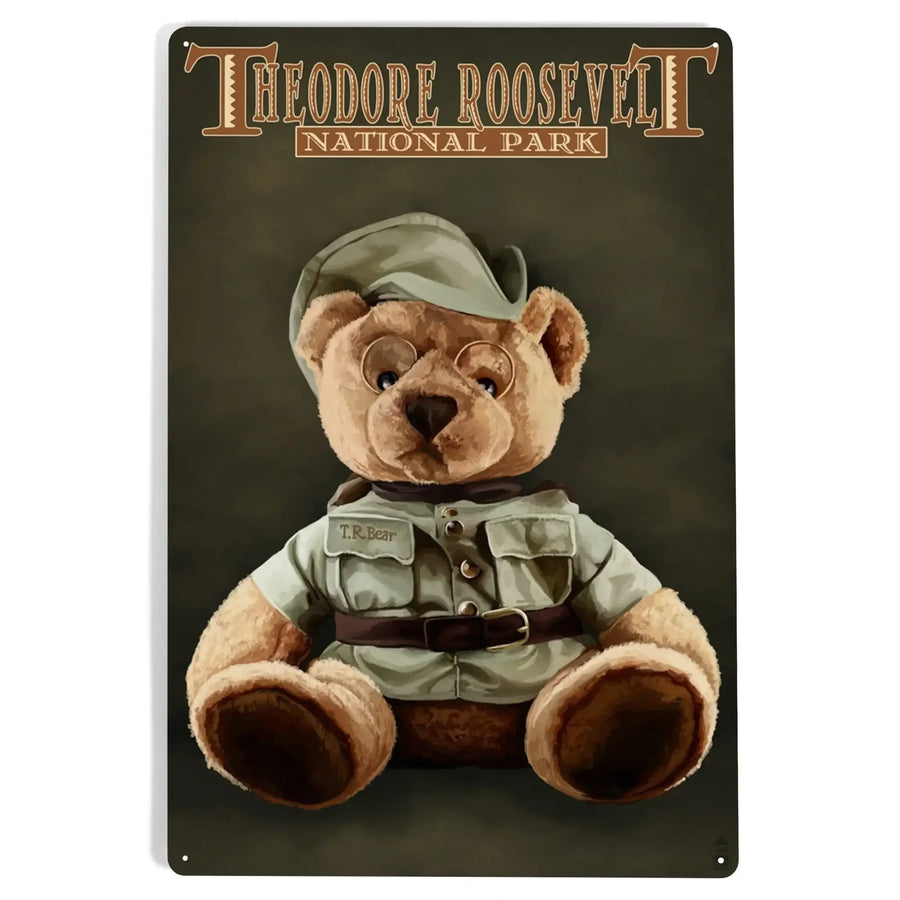 Theodore Roosevelt National Park, Teddy Bear metal signs – Lantern