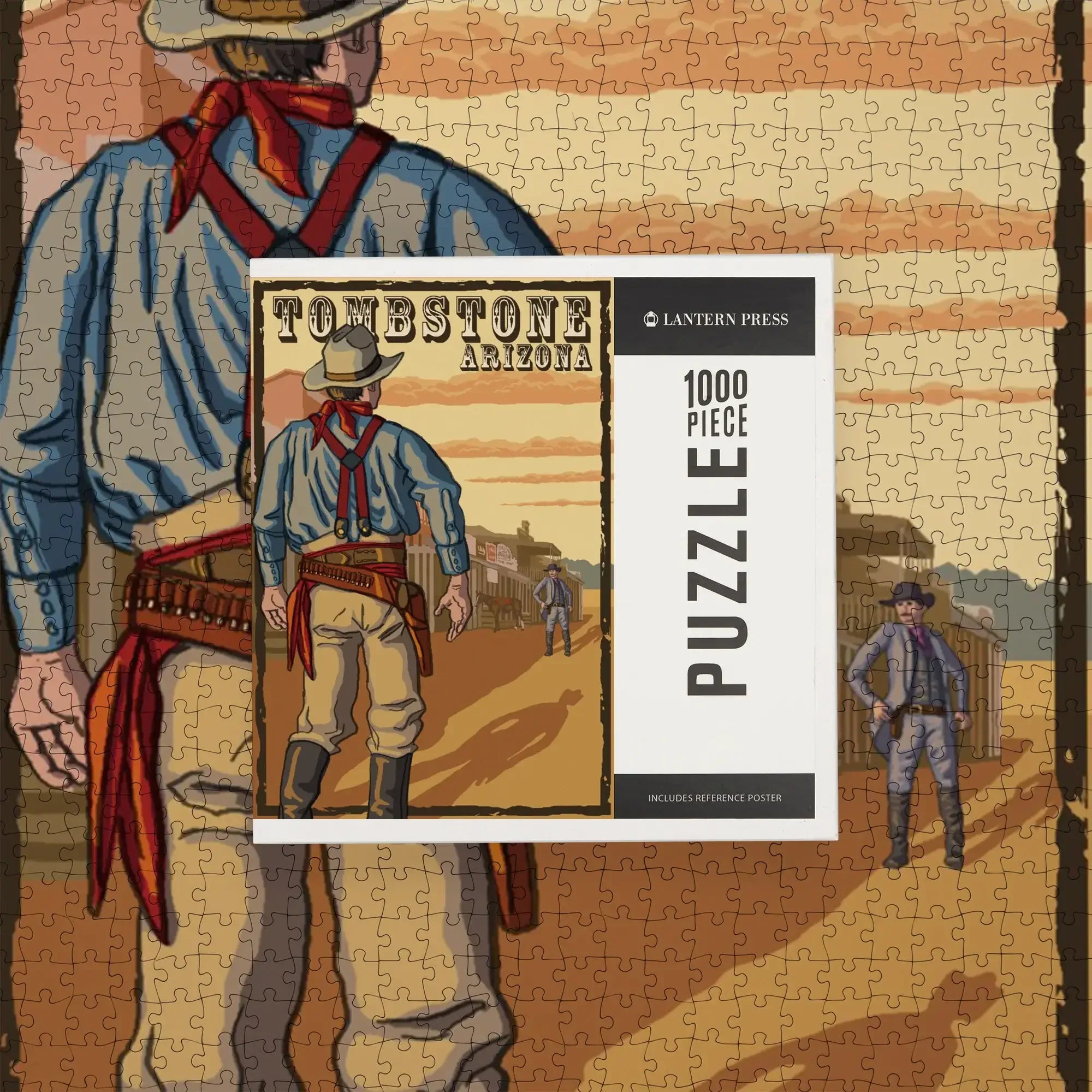 Tombstone, Arizona, Cowboy Standoff, 1000 piece jigsaw puzzle