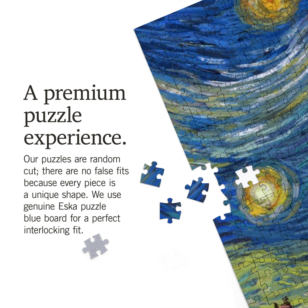 Toronto, Ontario, Starry Night City Series, Jigsaw Puzzle Puzzle Lantern Press 