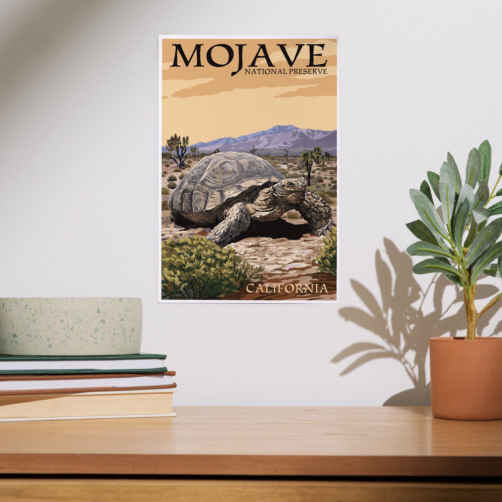 Tortoise, Mojave National Preserve, California, Art & Giclee Prints Art Lantern Press 