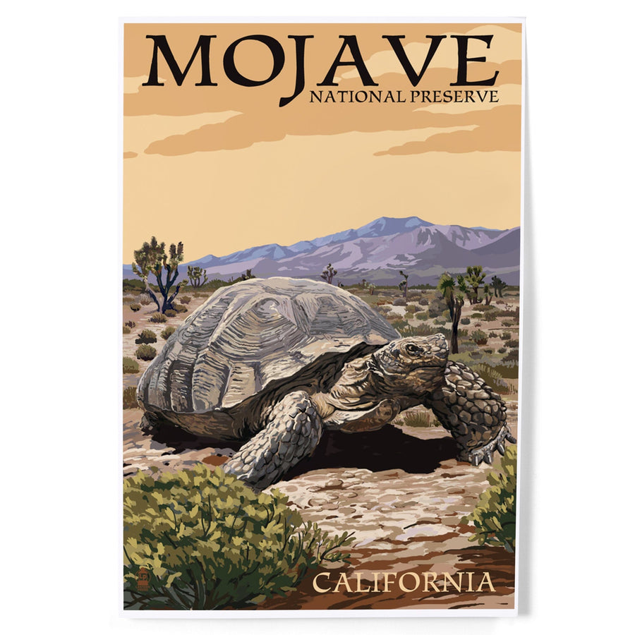 Tortoise, Mojave National Preserve, California, Art & Giclee Prints Art Lantern Press 
