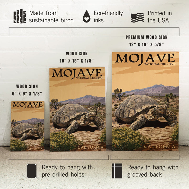 Tortoise, Mojave National Preserve, California, Lantern Press Artwork, Wood Signs and Postcards Wood Lantern Press 
