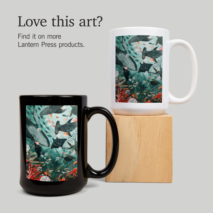 Under The Sea, Ceramic Mug Mugs Lantern Press 
